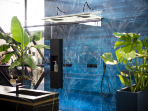 interior design Turella Nico Celidoni progetto allestimento fiera evento aziende arredo bagno RCR box doccia CSA AQUA elite