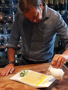 materia materiae luxury interior design Turella Nico Celidoni progetto video ristorante piatto marmo carrara food concept michelin stars cous cous