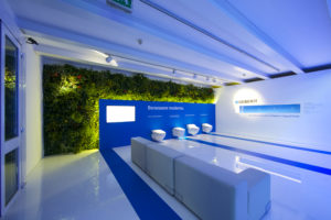 interior design Turella Nico Celidoni progetto allestimento Fuorisalone Milano Design Week Brera Minguzzi fiera evento arredo bagno AquaClean