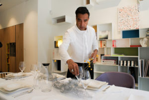 4italy luxury interior design Turella Nico Celidoni progetto video ristorante piatto marmo carrara food concept michelin stars Lorella Cuccarini