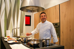 4italy luxury interior design Turella Nico Celidoni progetto video ristorante piatto marmo carrara food concept michelin stars Lorella Cuccarini
