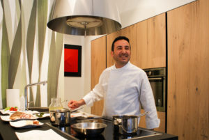4italy luxury interior design Turella Nico Celidoni progetto video ristorante piatto marmo carrara food concept michelin stars Lorella Cuccarini