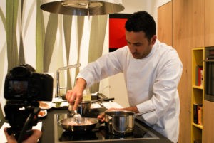 4italy luxury interior design Turella Nico Celidoni progetto video ristorante piatto marmo carrara food concept michelin stars Lorella Cuccarini