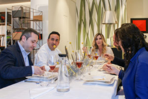 4italy luxury interior design Turella Nico Celidoni progetto video ristorante piatto marmo carrara food concept michelin stars Lorella Cuccarini