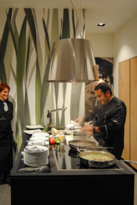 4italy luxury interior design Turella Nico Celidoni progetto video ristorante piatto marmo carrara food concept michelin stars Lorella Cuccarini