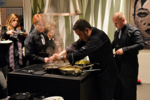 4italy luxury interior design Turella Nico Celidoni progetto video ristorante piatto marmo carrara food concept michelin stars Lorella Cuccarini