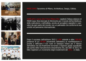 interior design Turella Nico Celidoni evento MADE expo architettura gopro video Towant fiera materiali prodotti finiture