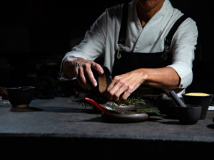 luxury interior design Turella Nico Celidoni backstage Foodies' Challenge chef Cristina Bowerman michelin stars ristorante Glass Hostaria food video