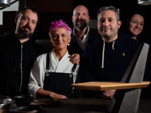 luxury interior design Turella Nico Celidoni backstage Foodies' Challenge chef Cristina Bowerman michelin stars ristorante Glass Hostaria food video
