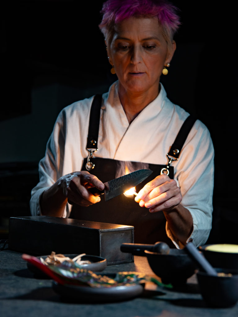 luxury interior design Turella Nico Celidoni backstage Foodies' Challenge chef Cristina Bowerman michelin stars ristorante Glass Hostaria food video