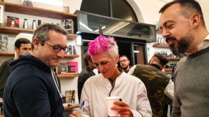 luxury interior design Turella Nico Celidoni evento presentazione Cristina Bowerman Eugenio Tibaldi cucina arte art michelin stars food