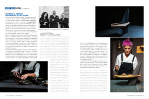 luxury interior design Turella Nico Celidoni pubblicazione rivista magazine lusso italian style chef Natale Giunta Filippo La Mantina Cristina Bowerman