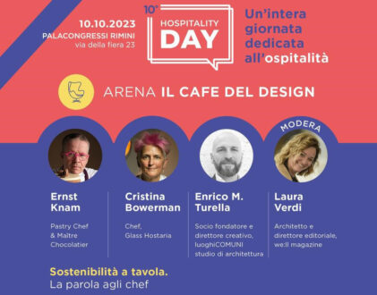 LA DECIMA EDIZIONE DI HOSPITALITY DAY  TORNA A RIMINI IL 10 OTTOBRE 2023