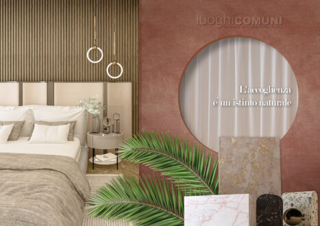 We:ll Magazine presenta il #MOODBOOK2023: luoghiCOMUNI tra i protagonisti di questa raccolta di ispirazioni per l’hotel del prossimo anno.