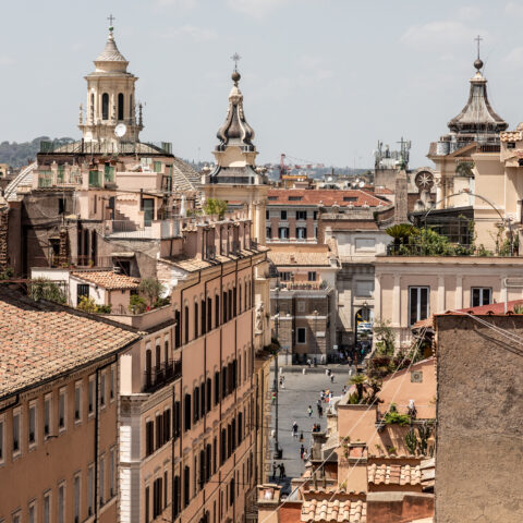Un rifugio sopra i tetti di Roma