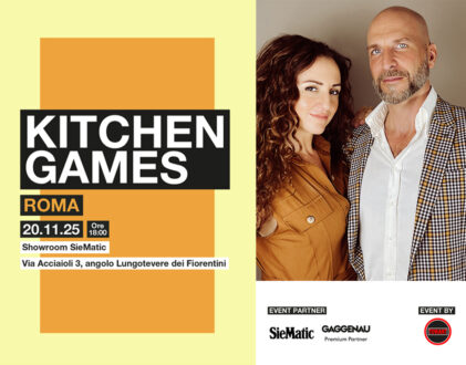 KITCHEN GAMES: luoghiCOMUNI partecipa alla sfida a quiz tra studi di architettura dedicata al mondo del cibo